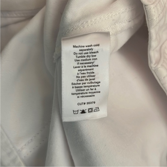 Rag & Bone Kaye Chino in White - Picture 14 of 15